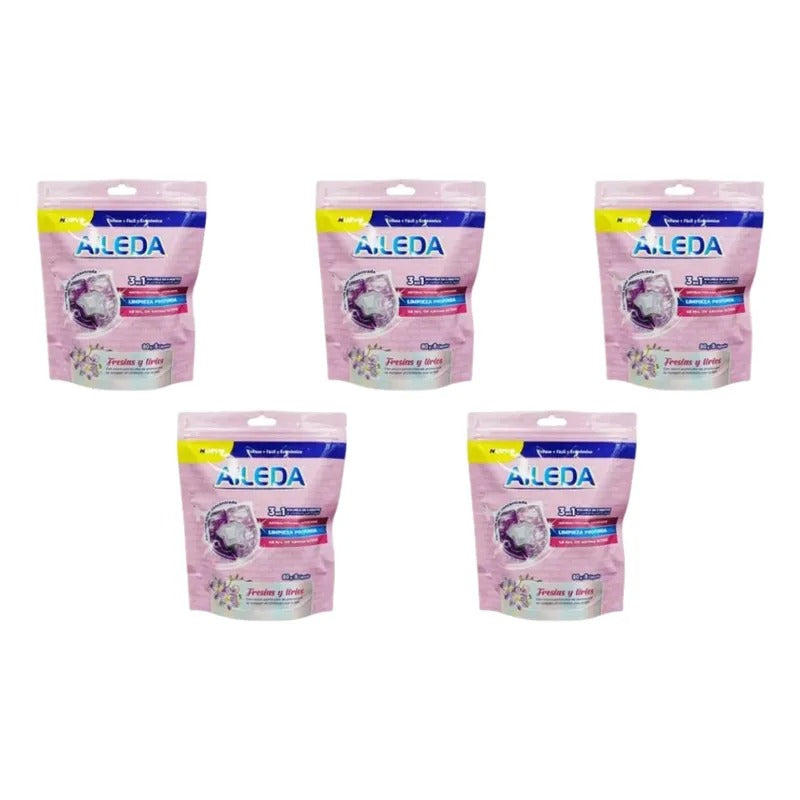 AILEDA PACK 5X DETERGENTE EN CAPSULAS PREMIUM
