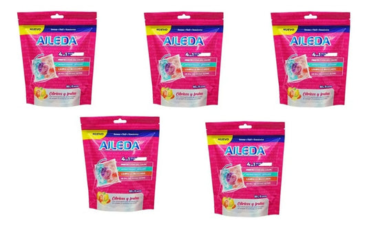 AILEDA PACK 5X DETERGENTE EN CAPSULAS PREMIUM