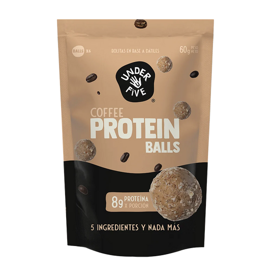 UNDERFIVE PROTEIN BALLS COFFEE CRUNCH 60GR VEGANO