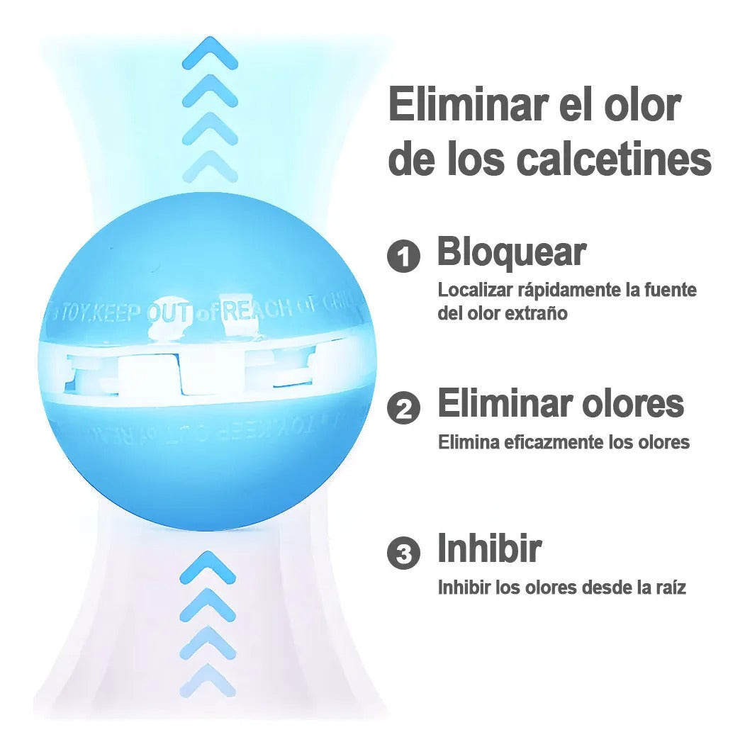 AILEDA ELIMINADOR DE OLORES ESFERA AZUL