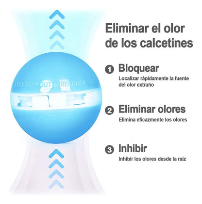 AILEDA ELIMINADOR DE OLORES ESFERA AZUL