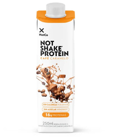NOT SHAKE PROTEIN CARAMELO SIN GLUTEN 250ml