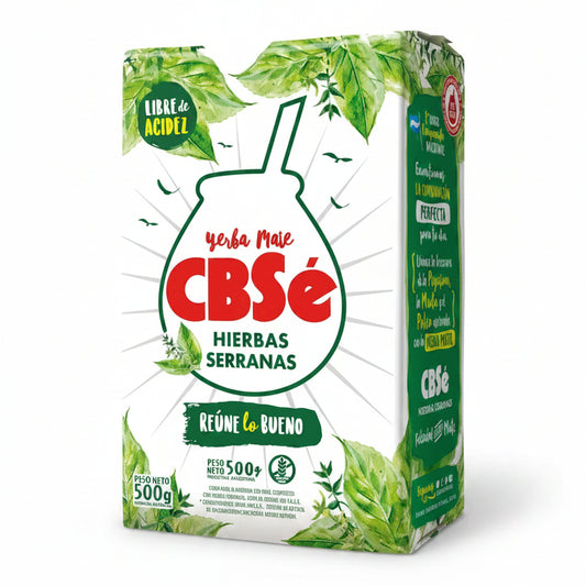 CBSE YERBAMATE HIERBAS SERRANAS SIN GLUTEN 500GRS solo cyberday 2026