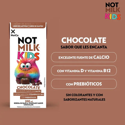 NOT MILK BEBIDA VEGETAL CHOCOLATE KIDS 200ML