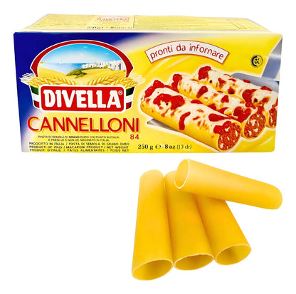 Pasta Divella Cannelloni 250g 100% Italiano