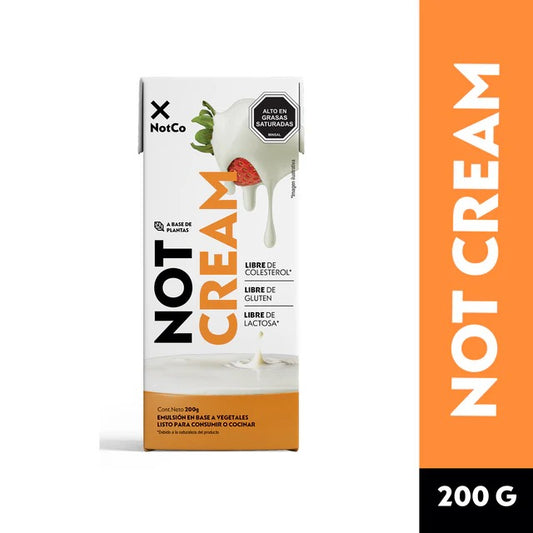 NOT CREAM SIN GLUTEN SIN LACTOSA 200ml