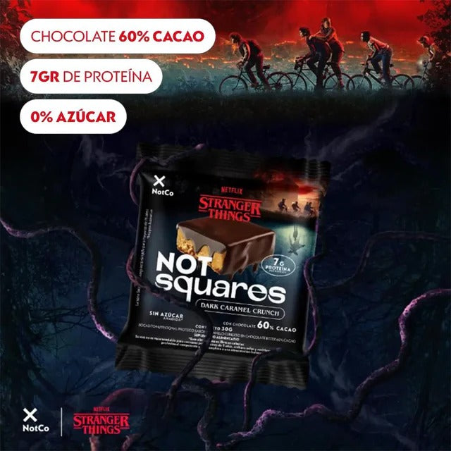 NotSquare Stranger Things Dark Caramel Crunch 5un 30g