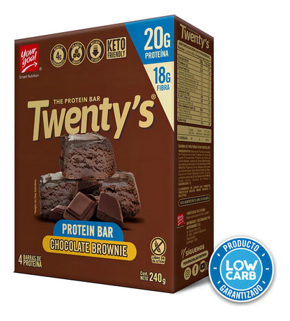 PROTEIN  BAR CHOCOLATE BROWNIE SIN GLUTEN  60g 4un Liquidacion 03.07.2026