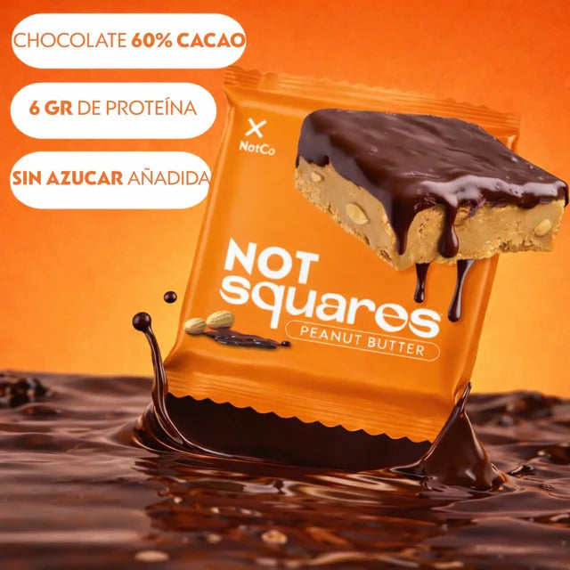 Barra de Proteína NotSquare Peanut Butter 5un 30gr