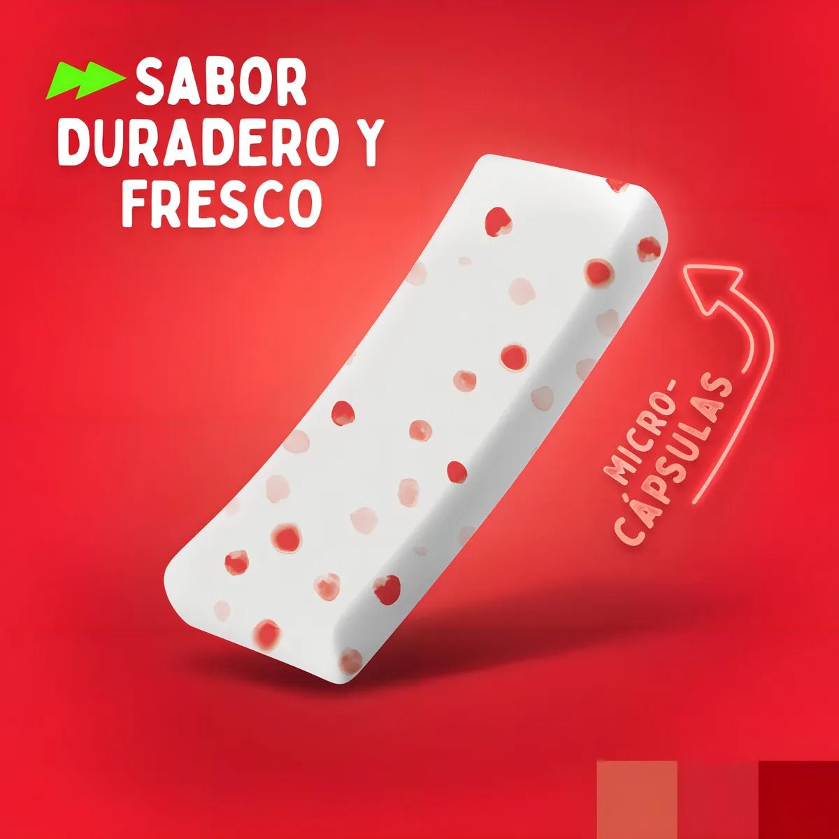 Chicle Trident® Sabor Frutilla Sin Azúcar Pack 18X