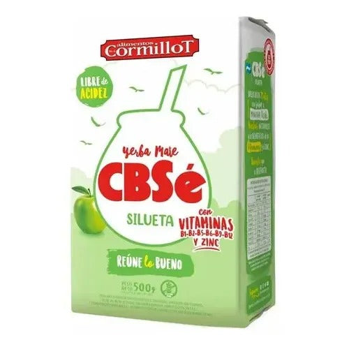 CBSE YERBAMATE SILUETA SIN GLUTEN 500GRS solo cyberday 2026