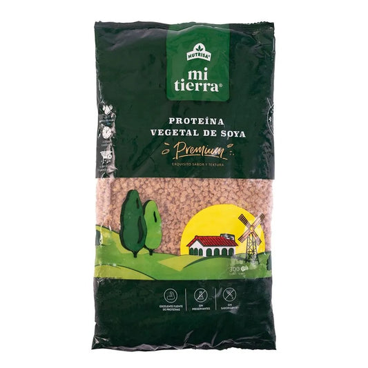 NUTRISA PROTEINA DE SOYA VEGETAL MI TIERRA PREMIUM 300GR