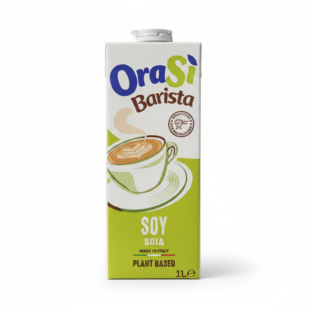 ORASI LECHE VEGETAL BARISTA SOYA 1LT SIN GLUTEN