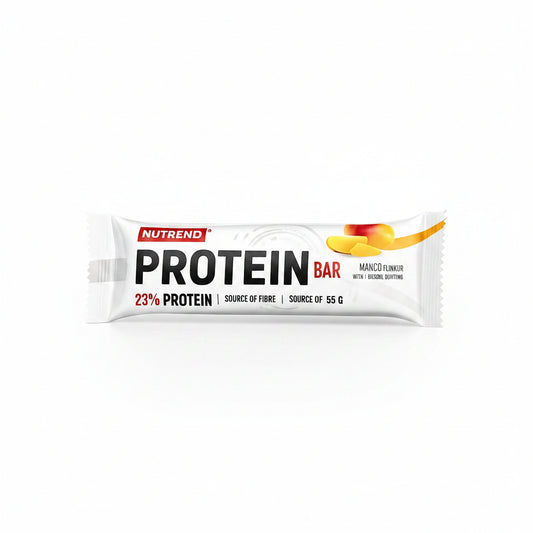 BARRA DE PROTEINA NUTREND SABOR MANGO SIN GLUTEN 55GR