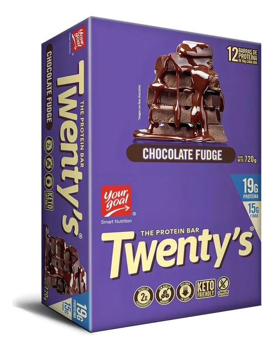 PROTEIN  BAR CHOCOLATE FUDGE SIN GLUTEN  60g 4un