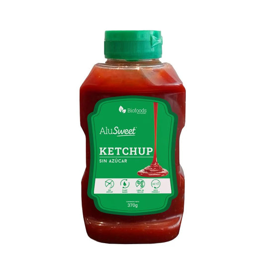 ALUSWEET KETCHUP SIN AZUCAR 370GR
