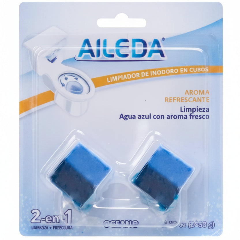AILEDA CUBOS AROMATIZANTES PARA ESTANQUE DE INODORO 2UN