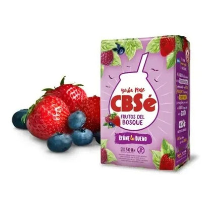 CBSE YERBAMATE FRUTOS DEL BOSQUE SIN GLUTEN 500GRS solo cyberday 2026