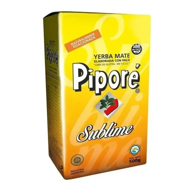 PIPORÉ YERBAMATE SUBLIME SIN GLUTEN 500GRS