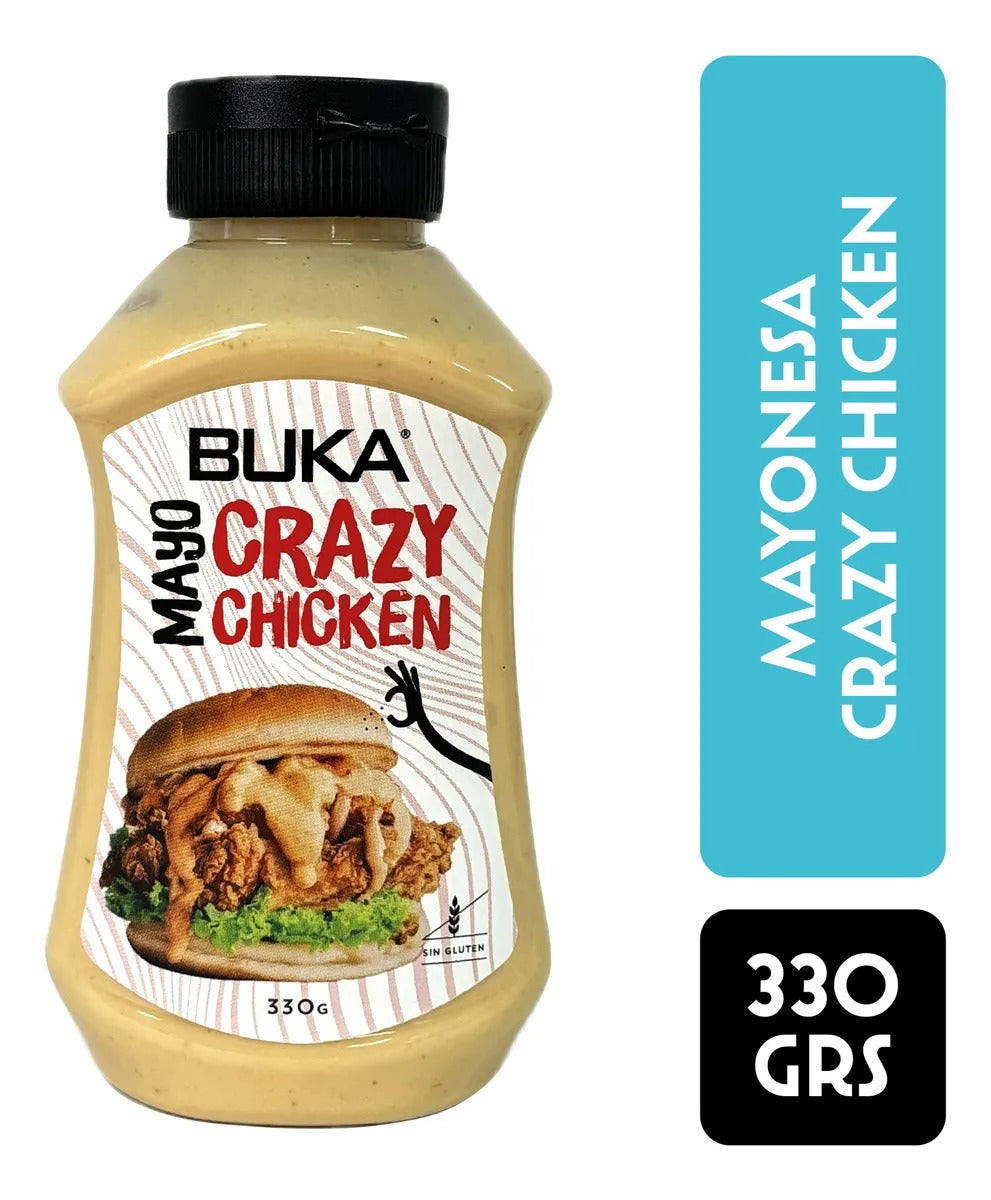 BUKA Mayonesa Crazy Chicken Sin Gluten 330gr