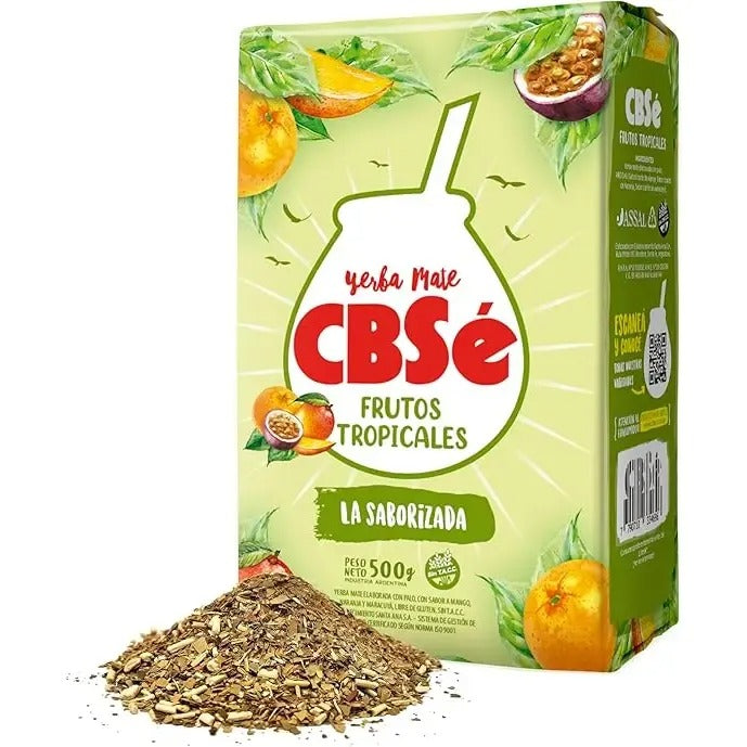 CBSE YERBAMATE FRUTOS TROPICALES SIN GLUTEN 500GRS solo cyberday 2026