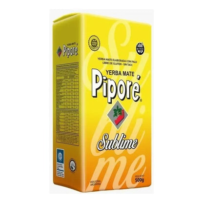 PIPORÉ YERBAMATE SUBLIME SIN GLUTEN 500GRS