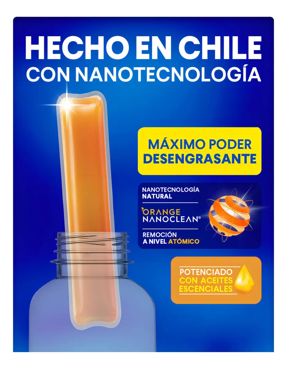 NANOLIFE RECARGA LIMPIADOR ANTIGRASA 600ML