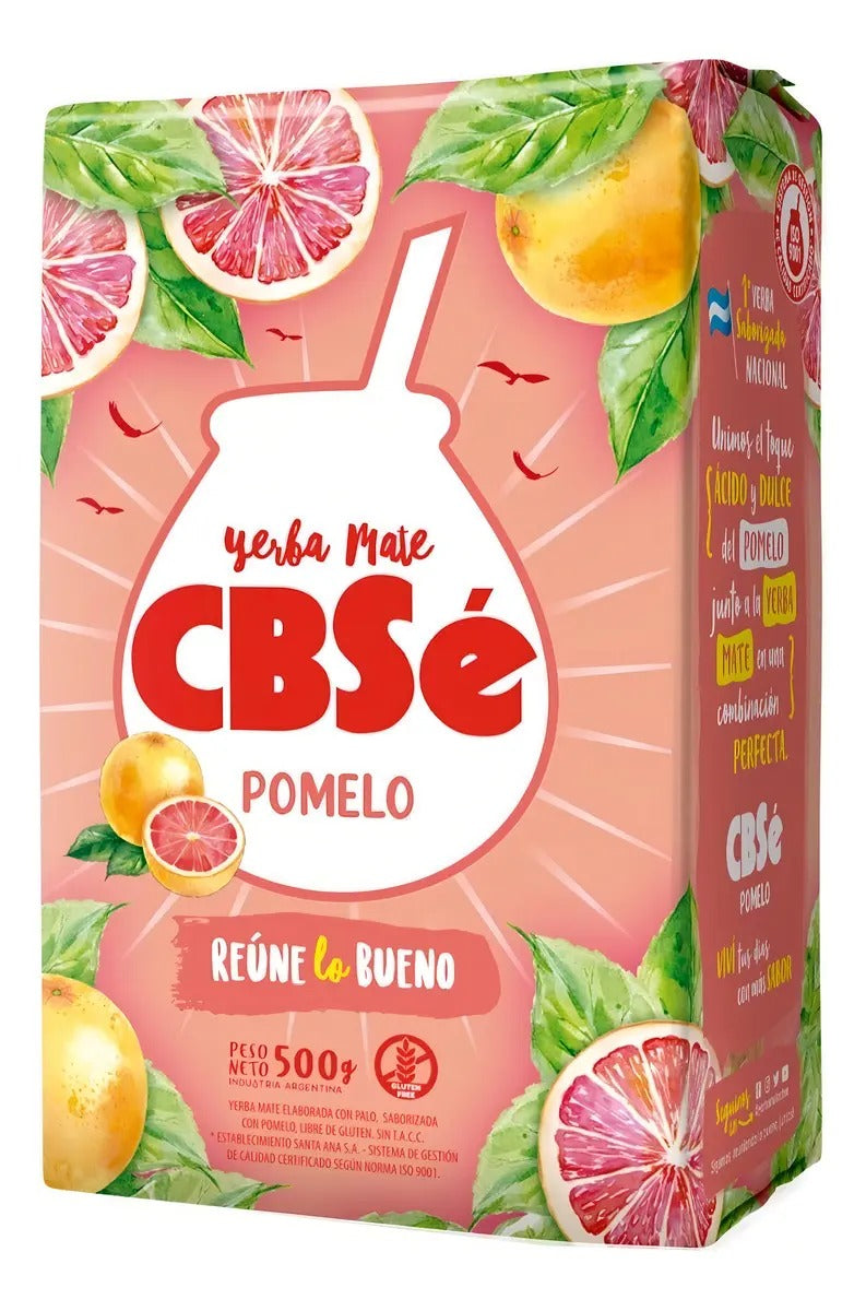 CBSE YERBAMATE POMELO SIN GLUTEN 500GRS solo cyberday 2026