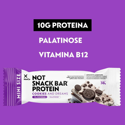 NOT SNACK BAR PROTEIN COOKIES AND DREAMS 30GR