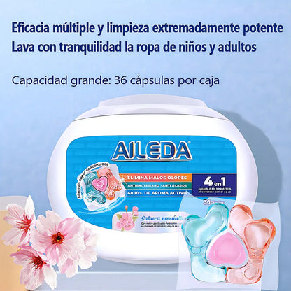 AILEDA DETERGENTE CAPSULAS AROMATICO ANTIBACTERIAL 36UN