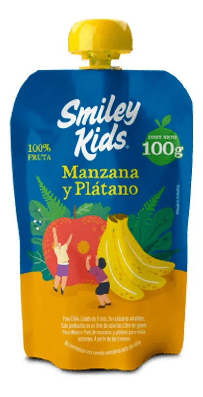 SMILEY KIDS PACK 24X COMPOTAS MIX VARIEDADES 100GR