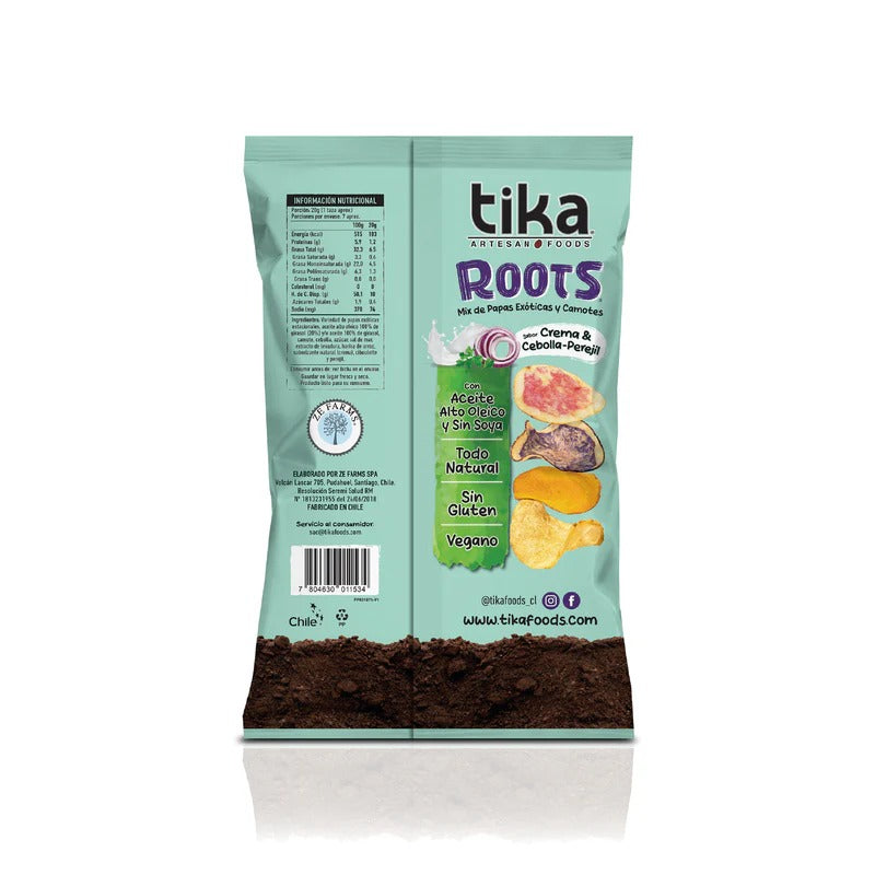 TIKA ROOTS CREMA Y CEBOLLA-PEREJIL 135GR