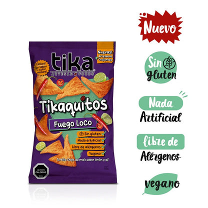 TIKAQUITOS FUEGO LOCO 150GR