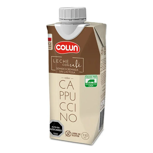 COLUN LECHE CON CAFÉ CAPPUCCINO 330ML SIN GLUTEN