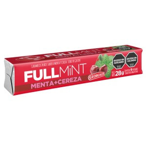 DISPLAY 12X FULLMINT MENTA CEREZA GEORGALOS SIN GLUTEN 28GR