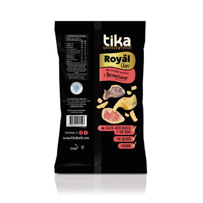 TIKA ROYAL CHIPS PARMESANO 150GR