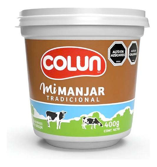 COLUN Pote Manjar tradicional de 400g SIN GLUTEN