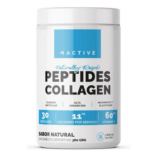 4ACTIVE BEAUTY COLAGENO 360GR SIN GLUTEN