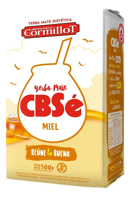 CBSE YERBAMATE MIEL SIN GLUTEN 500GRS