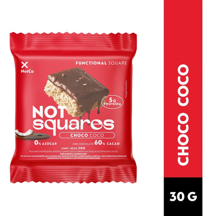 NOT SQUARE CHOCO COCO 30GR