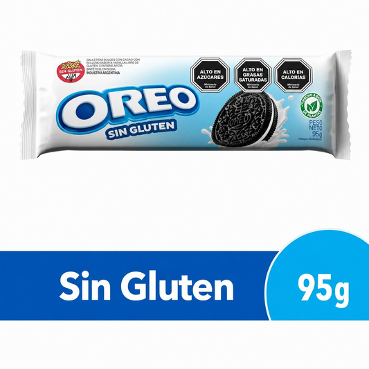GALLETAS OREO SIN GLUTEN SIN TACC 95GR Liquidación 19.12.2026