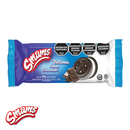 GALLETA RELLENA SABOR CHOCOLATE SIN GLUTEN 105g