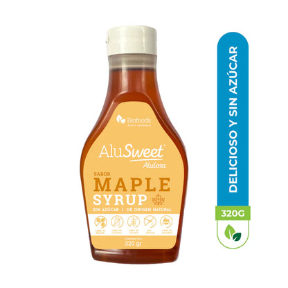 SYRUP SABOR MAPLE ALUSWEET SIN GLUTEN 320g