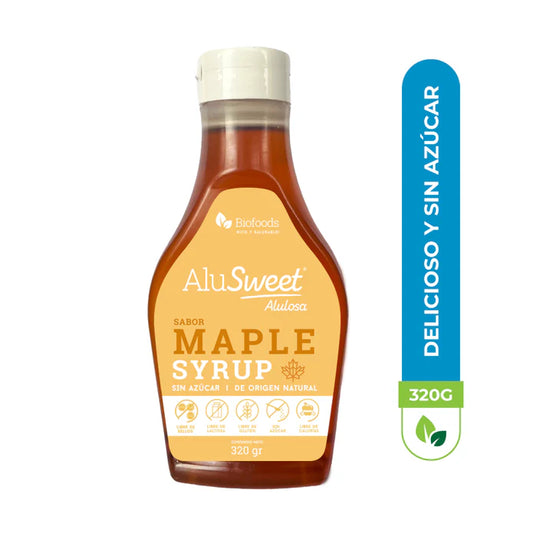 SYRUP SABOR MAPLE ALUSWEET SIN GLUTEN 320g