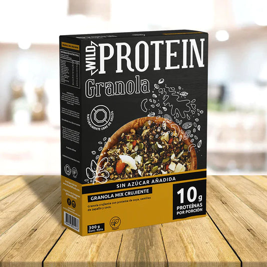 Granola Crunchy Mix - Wild Protein 300grs